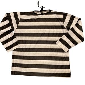 Prisoners Shirt Costume by Spirit Halloween Adult One Size Up to 6’ 200 Pounds